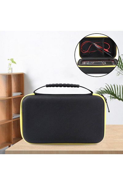 Choice Multimeter Storage Bag Organizer Waterproof Hard Case Storage Toolbag Tool Box for F117C F17B F11...