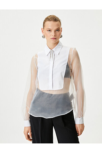 Koton Köntösgombos átlátszó ing