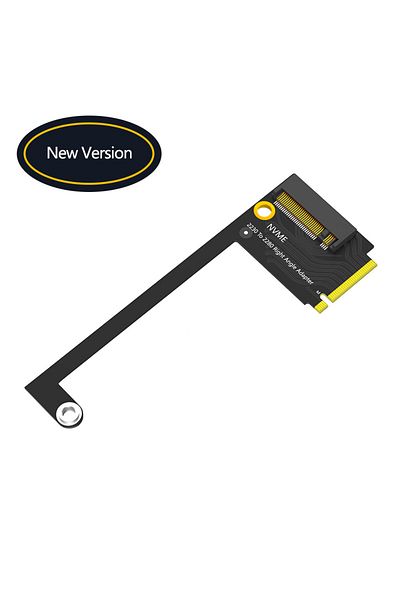 Choice لوحة توسيع محرك الأقراص الصلبة SSD NVME M-Key M.2 P باللون الأسود لجهاز Rog Ally المحمول لتحويل 2230 إلى 2280