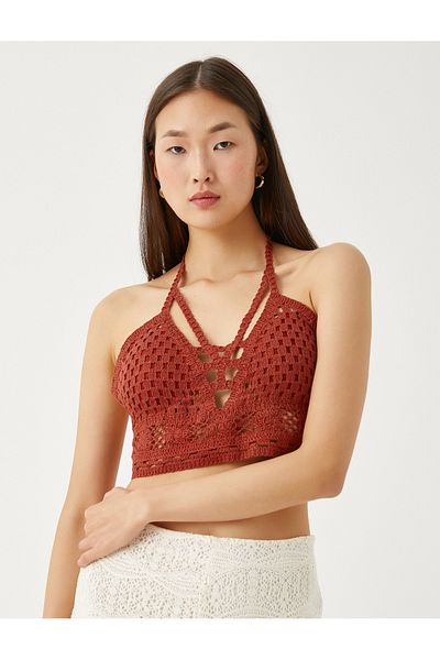 Koton Háčkovaný pletený bustier