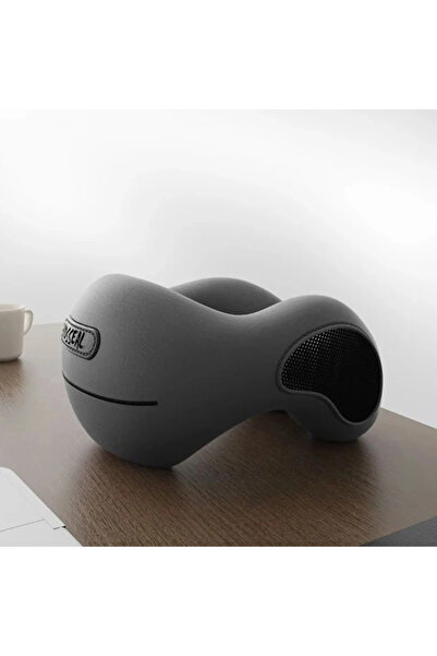 Choice1 DARK GRAY Multifunction U-Shaped Sponge Core Neck Pillow Slow Rebound Soft Travel Pillow For Sleepin