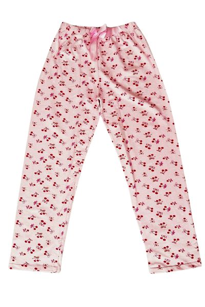 Angoravi Seasonal Viscose Combed Cotton Trousers with Elastic Waist Pink