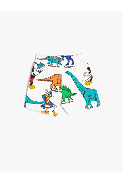 Koton Bavlnené šortky s licenciou Mickey Mouse - elastický pás