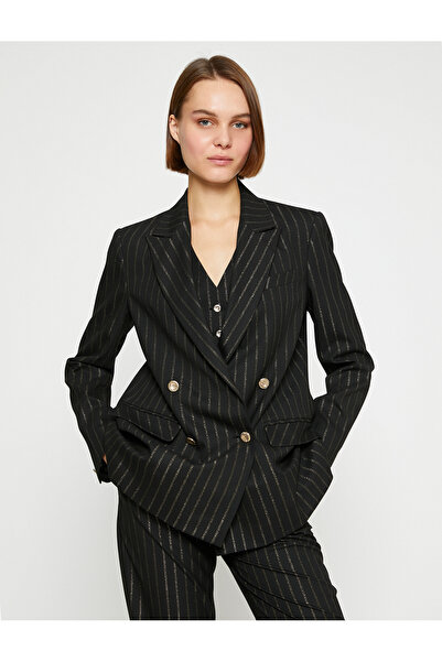 Koton Třpytivá dvouřadá blejzr