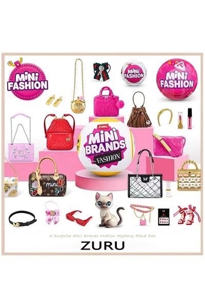 Choice Zuru Mini Brands Toys 5 Surprise Mini Brands Toy Miniature Toys Mystery Blind Box Fashion Bag Sho...