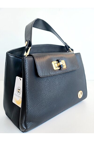 OUEEN ELİZABETH Oueen Elizabeth Mat Чорна жіноча сумка через плече