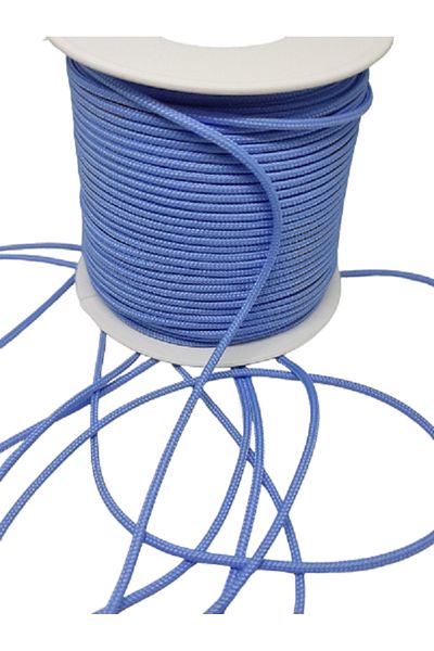 Firebird Takı Aksesuar Ve Kamp Malzemeleri 45 Meters Blue Paracord Bracelet String Open - 1.5 mm