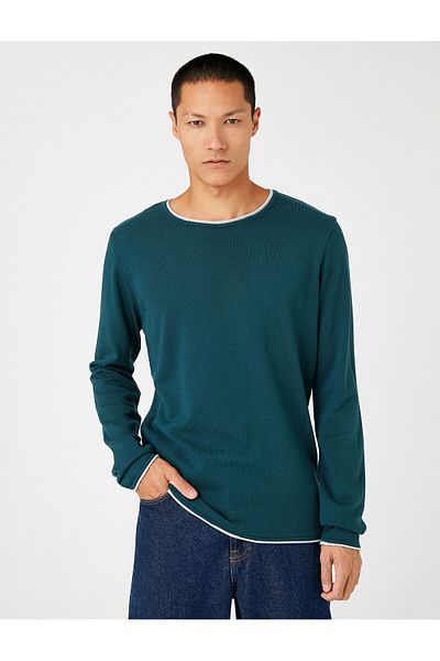 Koton Basic Knitwear Sweater Crew Neck Long Sleeve