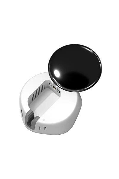 Choice معقم فرشاة أسنان عاجي صغير محمول قابل لإعادة الشحن للسفر، مع علبة تعقيم فرشاة أسنان تعمل بالأشعة فوق البنفسجية، جديد من Arri