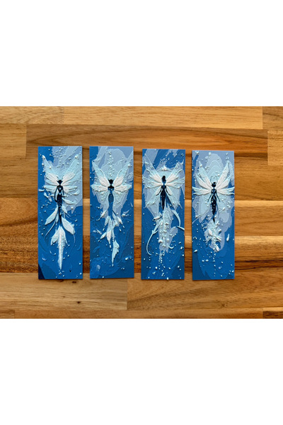 METANOVA Fairy Girl 4-Piece Bookmark Set