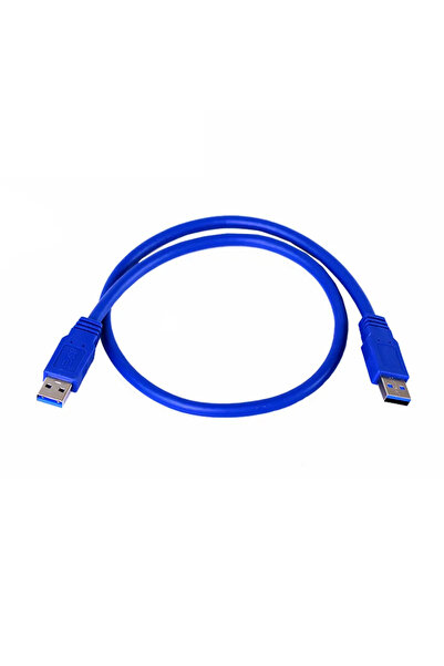 Choice6 BSN 0.3m Blue USB3. 0 Male To Male Copper Core Data Cable 5Gbps Fast ...