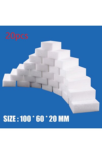 Choice إسفنجة ميلامين بيضاء، 20 قطعة/عبوة، ممحاة سحرية، منظف ميلامين للمطبخ و...