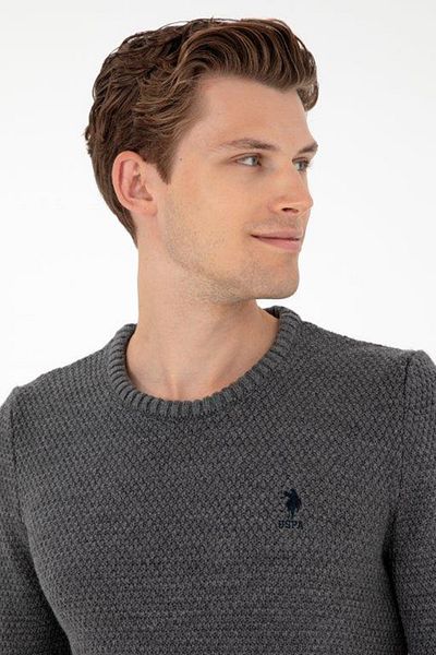 U.S. Polo Assn. U.S. Polo Assn Men's Slim Fit Crew Neck Sweater - G081Gl0Tk 1957169