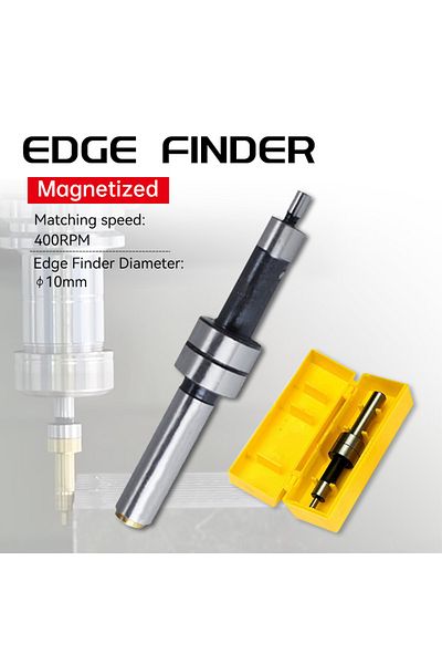 Choice Mechanical 10MM HSS Edges Finder For Milling Lathe Machine Touches Point Sensor Including Milling...