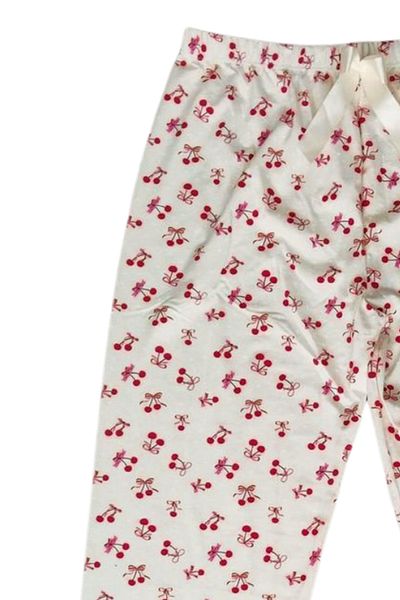 Angoravi Seasonal Viscose Combed Cotton Trousers with Elastic Waist Beige