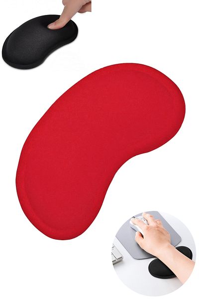 Boldy Non-Slip Mousepad - Mouse Wrist Pillow with Wrist Support