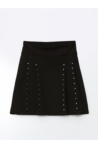 LC Waikiki Lcw Girl's Skirt with Elastic Waist Fast Fashion