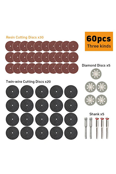 choice2 Set 3 500Pcs Dremel Style Accessories Abrasive Tools Wood Metal Engra...