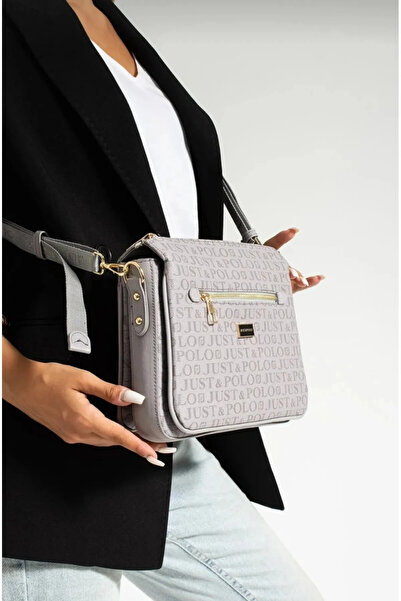 Just Polo Women's Waterproof Shoulder Bag with Printed Adjustable Straps Suit...