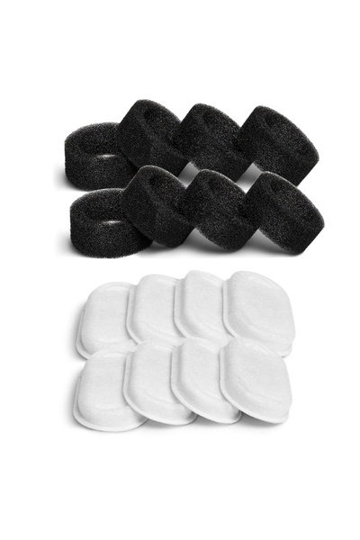 Choice ٨ فلاتر بديلة لنافورة مياه القطط، موزع مياه من الفولاذ المقاوم للصدأ، ...