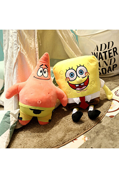 Potdemiel لعبة محشوة ناعمة للغاية على شكل سبونج بوب باتريك ستار من فاير بريك،...