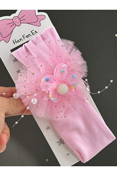 Chocuk مجموعة ربطة شعر وإبزيم للفتيات الصغيرات مصنوعة من قماش عضوي لا يترك عل...