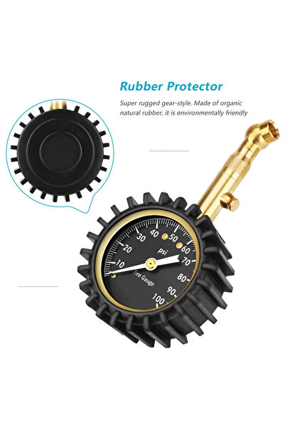 Choice جهاز قياس ضغط إطارات السيارة AQTQAQ، مقياس إطارات عالي الدقة، مقياس ضغط الهواء المنخفض والعالي، قياس ضغط الإطارات...