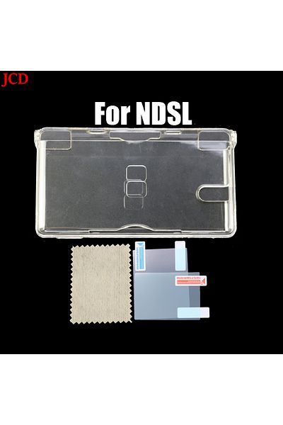JCD Plastic Clear Crystal Shell Skin Case Cover For Nintend DSL NDS Lite NDSL For DSi NDSi XL LL Cons...