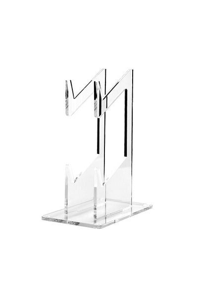 ALLOYSEED 2 Layer Acrylic Gamepad Display Stand Dual Game Controller Holder Storage Rack For Switch Pro/ps5/ps