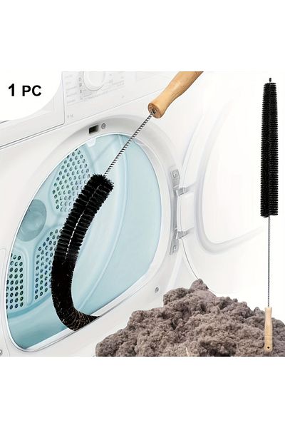 Choice Short Complete Dryer Vent Cleaning Kit - Includes Lint Brush, Trap Cleaner, Flexible Brush & More Fo