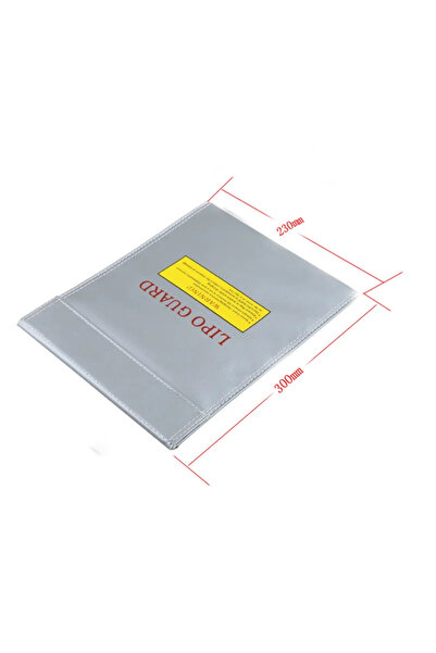 Choice Silver Large Fireproof And Waterproof High-Quality Rc Lipo Battery Safety Bag Safety Protection Char