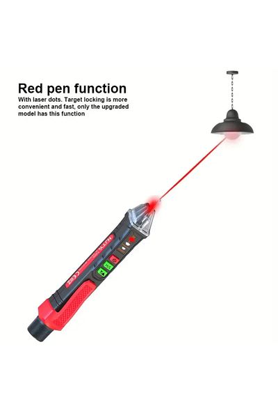 Choice 1pc non-contact voltage tester 12-1000V AC voltage tester pen circuit tester with flashlight elec...