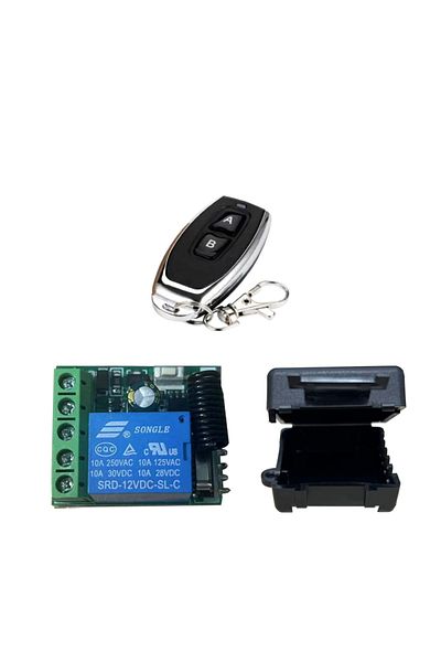 Choice 1RE 1RC 433Mhz Universal Wireless Remote Control Switch DC 12V 1CH Relay Receiver Module RF Transmit