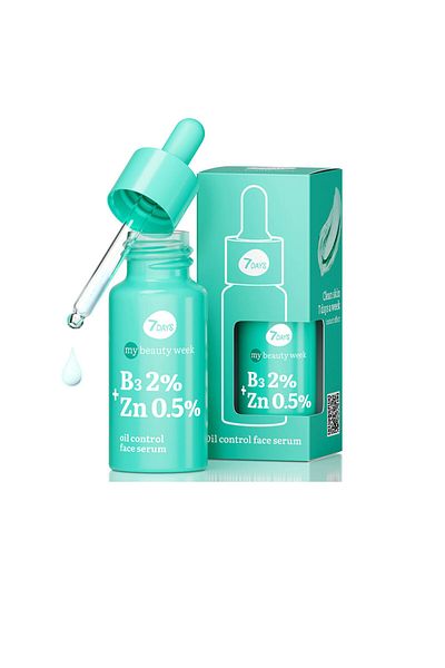 7DAYS B3 %2 + Zn %0,5 Feuchtigkeitsspendendes Gesichtsserum 7gün 20 ml