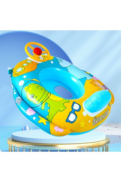 Choice Green Dinosaur Environment PVC Children Swimming Rings Water Toys Beach Pool Baby Inflatable Swimmin
