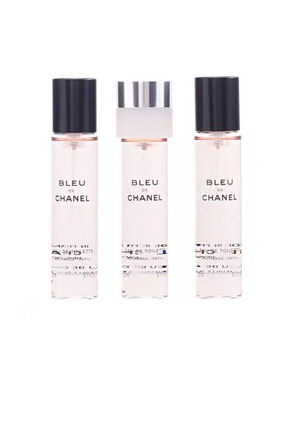 Chanel Bleu Eau De Toilette Spray Refill 3 X 20 ml