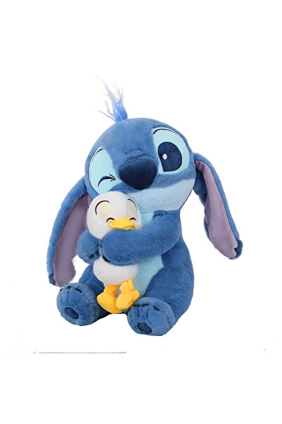 Choice دمية ديزني المحشوة 30 سم دمية ليلو اللطيفة على شكل بطة محشوة بخيوط قطي...