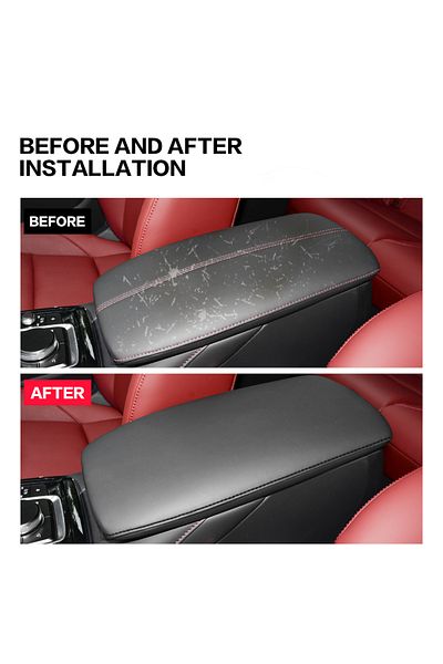 Choice Black Line 2020-2022 1pcs Car Armrests Box Cover Center Console Decoration Interior Auto Accessories
