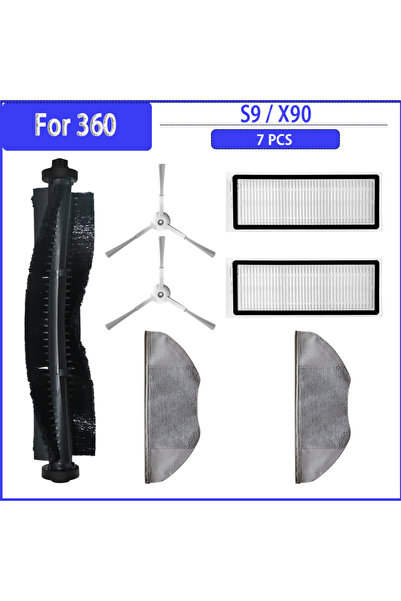 Choice 032 فرشاة جانبية رئيسية، فلتر هيبا، مناشف مسح لقطع غيار وملحقات مكنسة ...