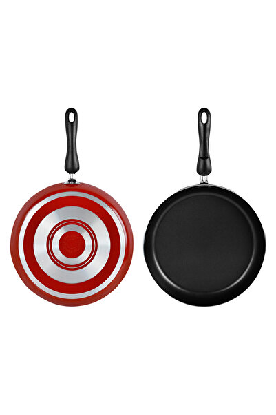 Prestige Classique Aluminium Cookware Sets of 17 Pcs - Red