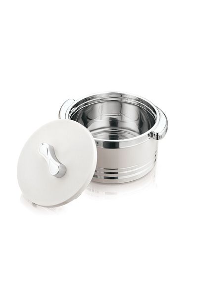 Winsor Panayaa Stainless Steel Hotpot Insulated Hot Box 1500ml - SILVER