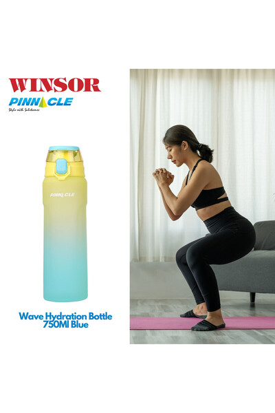 Winsor Pinnacle Wave Hydration Bottle 750Ml  - Green