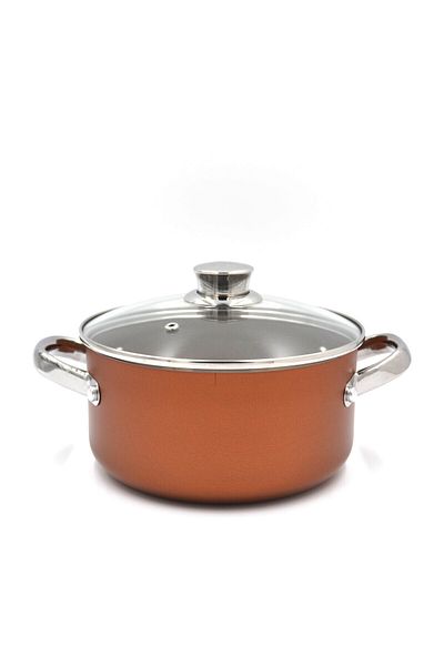 Prestige Ultra 26cm/6.2L/6.5QT Non Stick Casserole with Glass Lid and Complimentary Pan Holder