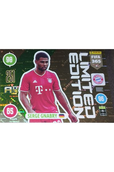 Panini Serge Gnabry Limited Edition