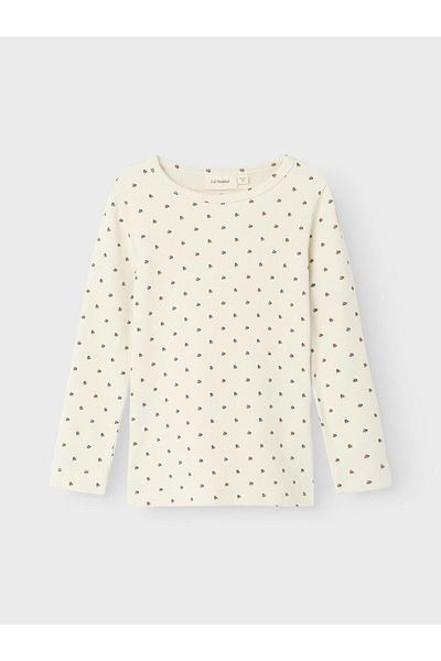 Lil' Atelier Oberteil mit langen Ärmeln Slim Fit