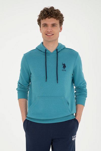 U.S. Polo Assn. Hanorac pentru bărbați de culoare benzină 50269426 -VR102