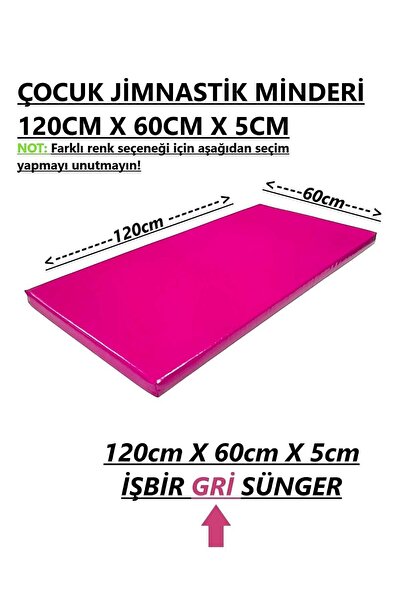 gürteks 60x120x5 Cm Çocuk Jimnastik Minderi (PVC)