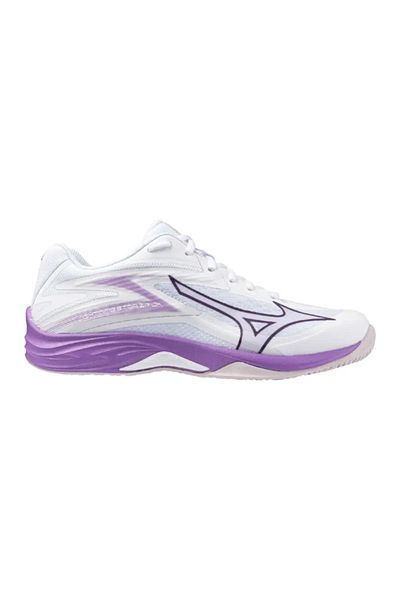 MIZUNO Lightning Star Z7 Jr Unisex Volleyball Shoes White / Lilac