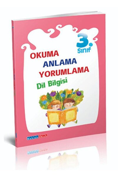Salan Yayınları 3. Sınıf Okuma - Anlama - Yorumlama Dil Bilgisi Kitabı