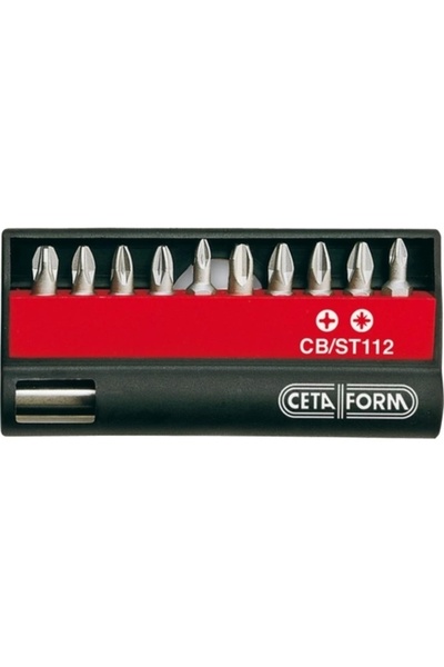 CETA FORM Cb/st112 Bits Uç Takımı 11 Parça yıldız/pozidriv
